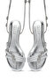 Women's Silver Ankle Buckle Stone Sandals 25Sfe481132 - 7