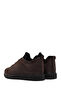 Men's Brown Lace-Up Nubuck Leather Casual Shoes 25Wfd6748V3 - 5