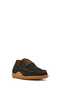 Men's Black Lace-Up Nubuck Leather Casual Shoes 26Sfd8001V3 - 7