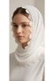 Needlepointed White Color Prayer Cloth