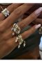 Steel Rare Arrow Ring - 3