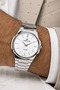 Gift Thin Leaf Case Sapphire Glass Steel Strap Men's Wristwatch 5Atm Waterproof 2Years Warranty Father's Day Gift Valentine's Day Gift - 6