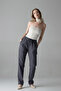 Women's Elastic Comfortable Smoked Linen Pants - 6