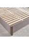 Arelis King Bed 180x200cm - Light Brown - 5