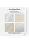 Agnella End Table Marble - Beige & Black - 7