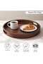 Kiara Acacia Serving Tray Dia45.7x5.1cm -walnut - 4