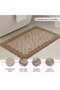 Havensoft Checkered Frame Turkish Cotton Bathmat 60x90 Cm - Blush - 4