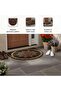 Zenna Printed Door Mat 93x98cm - Blue - 5