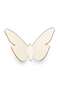 Butterfly 10 Pc set 3D Mirror Wall Sticker 10x6cm, 11.5x7.5cm-Gold - 4