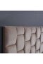 Diana King Bed Velvet Beige 180x200 Cm - 7