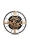 Gebson Gear Wall Clock Dia 140cm - Brown - 3