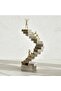 Thiya Polyresin Climbing Book Ladder Decor Accent 14.5x10.5x31cm - Brown - 3