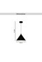 Preston E27 Metal Pendant Lamp 30x165cm - Matt Black - 7