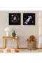 Space Craft Led Framed Wall Art 43x43cm - Multicolor - 2