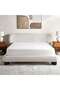 Lille Queen Bed 160x200 Cm - Beige - 2
