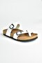White Flip Flops Women's Slippers K777613409 - 3