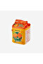 Orange Faux Leather Orange Juice Makeup Bag 15X8,5X8,5 cm - 5