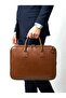 New Unisex Quality Leather Laptop and Briefcase Bag Length28 Cm, Width 38 Cm, Depth:3 Cm.