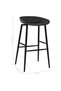 Scaune de bar, 2 buc., negru - 8