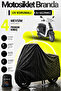 Motorcycle Cover for Mondial 50 Revival, Black, Waterproof , Durable (THICKEST) Fabric, Lifetime Use
