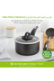 Cerasure 20cm Ceramic Non-Stick Saucepan with Glass Lid, PFAS Free, Dishwasher Safe, Grey - 8