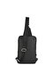 Catina Black Men's Messenger Bag - 3