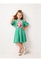 Girl's Short Sleeve Lycra Combed Cotton Printed Dress - 6