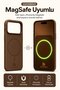 iPhone 17 Pro Max Mag Core Smart Magsafe Animated Silicone Case Brown - 3