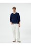 V-Neck Sweater Knitwear Slim Fit Long Sleeve - 2