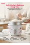 RC 2805 Electric Rice Cooker 350W Steamer Glass Lid Keep Warm Aluminium Pot 2Y - 2