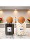 Set of 2 Glass Tea Sugar Storage Jars with Wooden Ball Lid 800 ml with Label Gift - 4