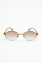Unisex Premium Toffy Sunglasses Uv400 Brown - 4