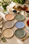 Ortanca 6 Piece Serving Plate 24cm Porcelain - 2
