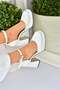 White Thick Platform Heeled Women's Shoes M404100809 - 5