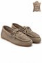 Alessa Loafer Women's Mink Genuine Suede Leather Non-Slip Thermal Sole Loafer Shoes