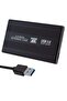 PM-13948 صندوق قرص صلب محمول أسود مقاس 2.5 بوصة يدعم USB 3.0 Sata HDD