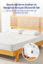 Ecovis Family Set, 2-Piece Visco Pillow and Double Liquid-Proof Fitted Bed Mattresses 160X200Cm - 2
