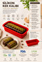 2 Pieces Mini Baton Cake and Dubai Chocolate Mold Silicone - Non-Stick Baton Cake, Mini Pastry and Chocolate Mold Bpa-Free - 2