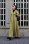 Light Green Side Belt Dress