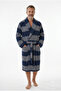 Hawaiian Velvet Luxury Men's Bathrobe XL - 2