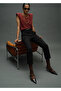 Blouse with Girded Wadded - 2