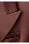 Satin blazer jacket - 8