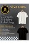 Printed T-Shirt Nostalgia 90`S. 100% Cotton Crew Neck Unisex T-Shirt - 2