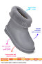 Geta Waterproof Fur Lined Girls' Eva Rain Snow Boots - 2
