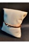 Rose Color Large Jewelled Handcuff Bracelet - 3