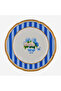 Puglia Blue Porcelain Pasta Plate 19 cm