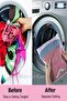3 Premium Laundry Nets Colorful Zippered Shoe Washing Net Tulle Curtain Washing Net - 7
