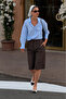 Bitter Brown 100% Cotton Pocketed Fabric Bermuda Shorts Mg2640