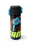 Kids Gray Orange Gamer Patterned Steel Thermos with Straw and Direct Drinking 500 ml 31947 - 6
