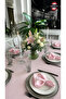 Royal Sugar Pink Tablecloth (Napkins Not Included) - 2